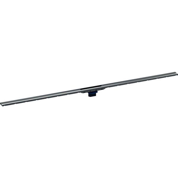 Geberit Duschrinne CleanLine80 30-130cm schwarz Chrom poliert