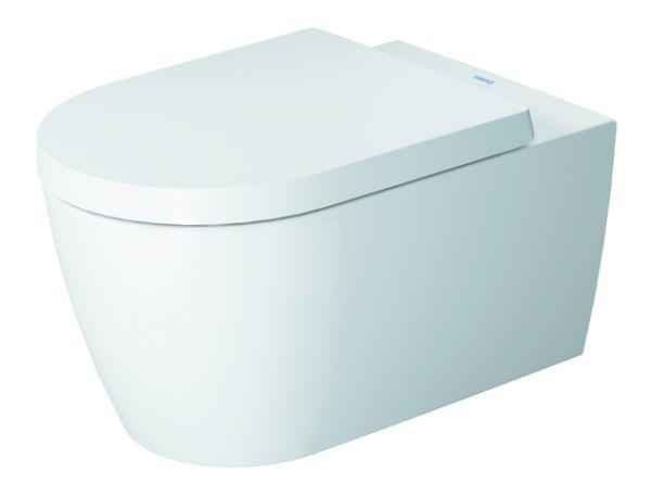 Duravit Wand-WC ME by Starck 570 mm weiß Seidenmatt Tiefspüler riml Durafix HYG