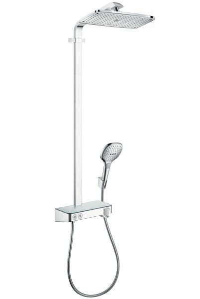 hansgrohe Showerpipe Raindance Select chrom mit ShowerTablet KB Raindance E 360 ST