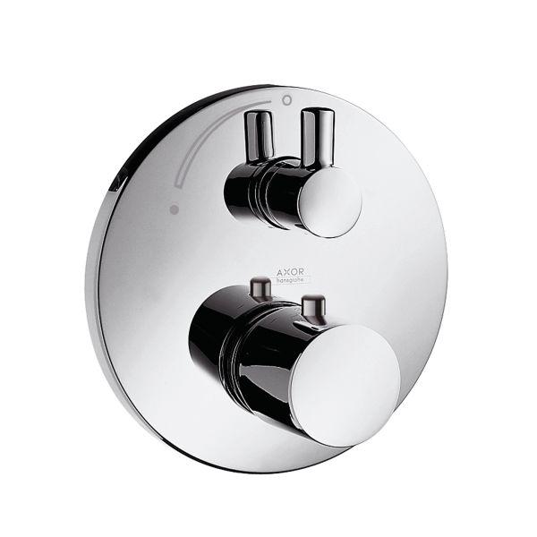 hansgrohe Thermostatmischer UP Axor Uno F-Set chrom mit Absperrventil