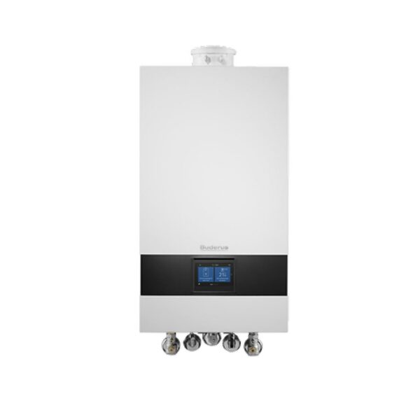 Buderus Gas-Brennwert Logaplus-Paket W22S GB172i.2 20kW H-Gas Bedieneinheit BC400 mit MAG und Anschlusszubehör