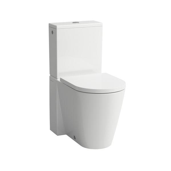 LAUFEN Stand-Tiefspül WC-Kombi Kartell 370×660 VARIO-Abg spülrandlos LCC weiß