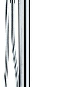 freistehende Wannenarmatur Melange, Bausatz 2, Ausld. 200mm, Chrom