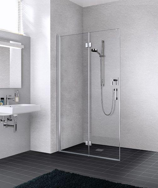 Kermi WALK-IN Pendel-Falttür LIGA 2YL 1200×2000 mm BV 1175-1200 SIHG ESG klar C