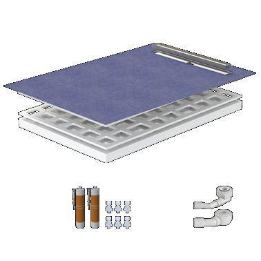 Schedel Fertige Oberfläche VISION PLUS M 900×1000 Rinne 800 mm