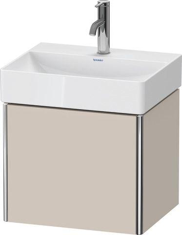 Duravit Waschtischunterbau XSquarechts wandh 397x484x390 mm Taupe